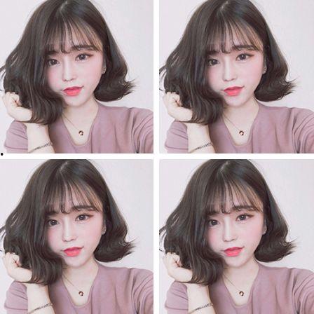 短头发女生网红吃瓜